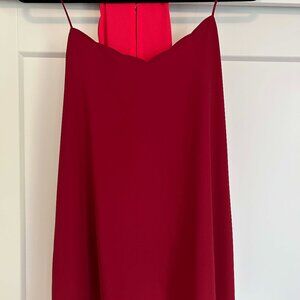 Medium reversible red camisole top